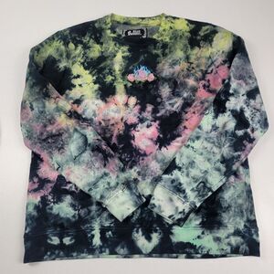 Blind Rooster Tie Dye Crewneck Sweatshirt Size Large Unisex Long Sleeve